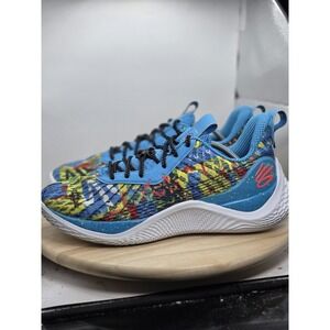 Men's Size 12.5 - Under Armour Curry Flow 10 SPK Sour Patch Kids 3025622-300